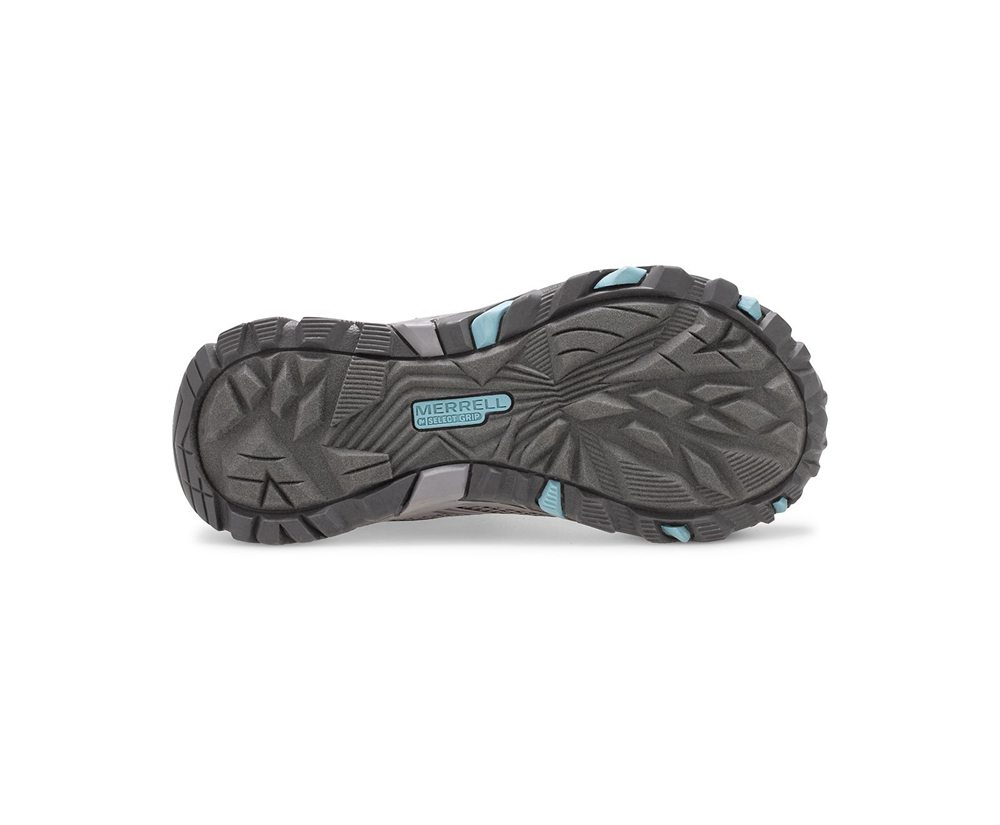 Merrell Vandresko Børn - Moab Fst Mid A/C Waterproof - Grå - SXY045396